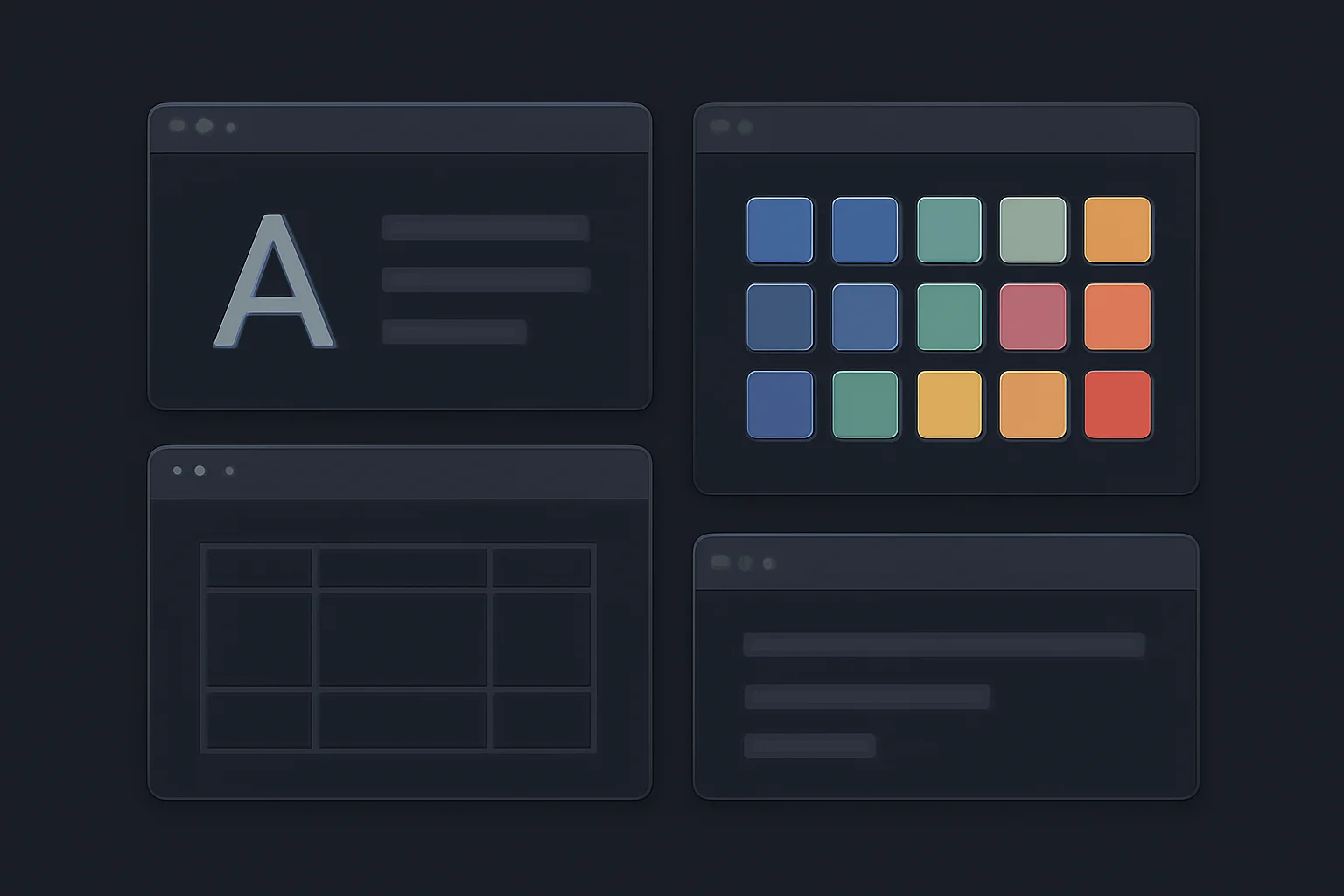 Визуальная система: типографика, цвета, сетки и ритм в интерфейсе, 800x500