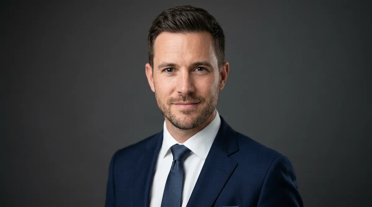 Portret Mateusza Krawczyka, specjalisty od systemów informacyjnych w edukacji